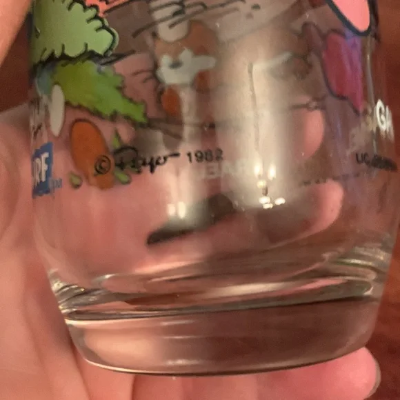 1982 Smurf glasses - Picture 5 of 9